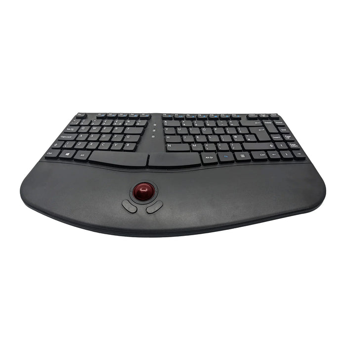 Accuratus Contour Split Keyboard with Reverse Tilt & Trackball