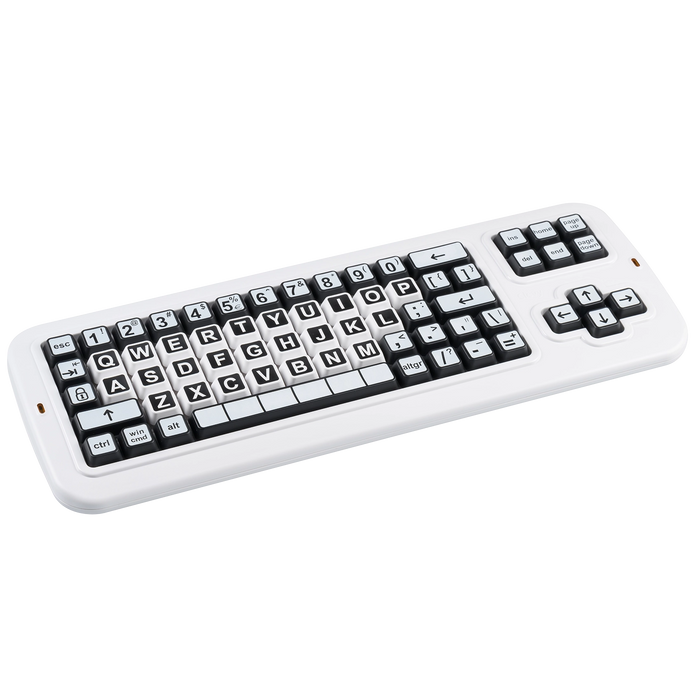 Clevy Contrast Keyboard - High Visibility