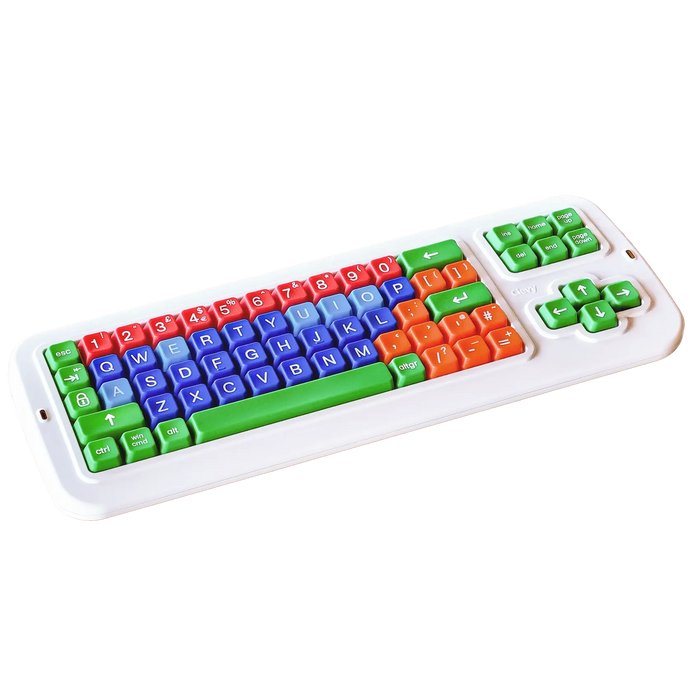 Clevy Uppercase Large Key Keyboard with UK layout