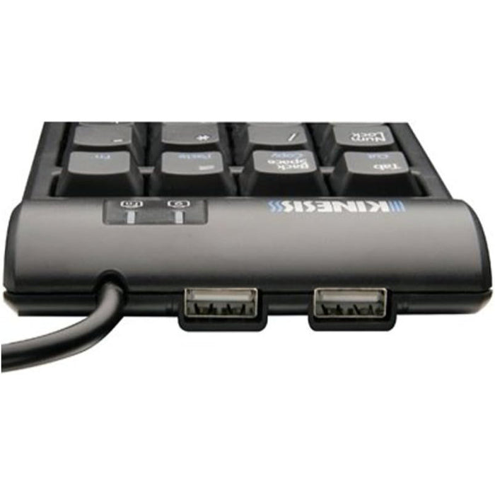 Kinesis Freestyle2 Low-Force Numeric Keypad with 2 USB Ports