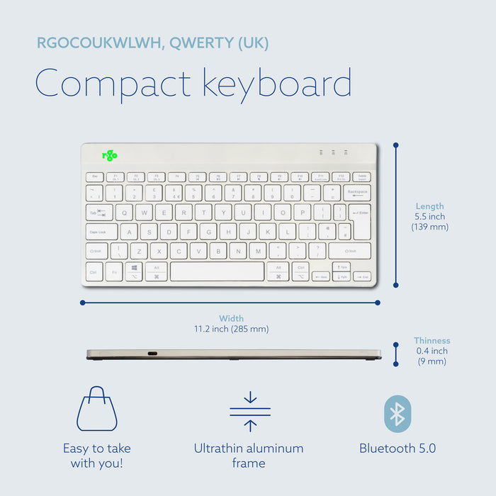 R-Go Compact Break Keyboard