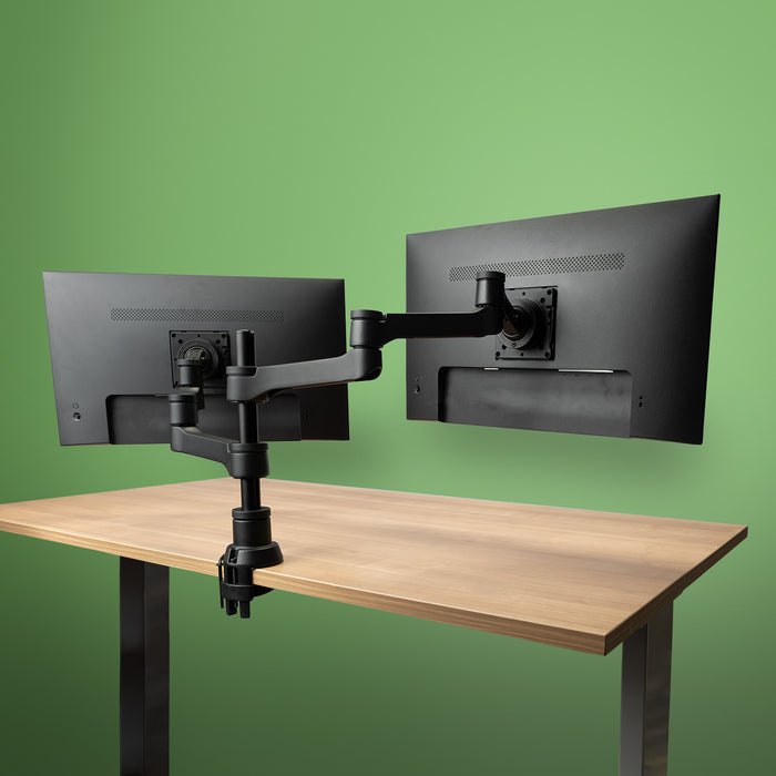 R-Go Double Monitor Arm (Caparo)